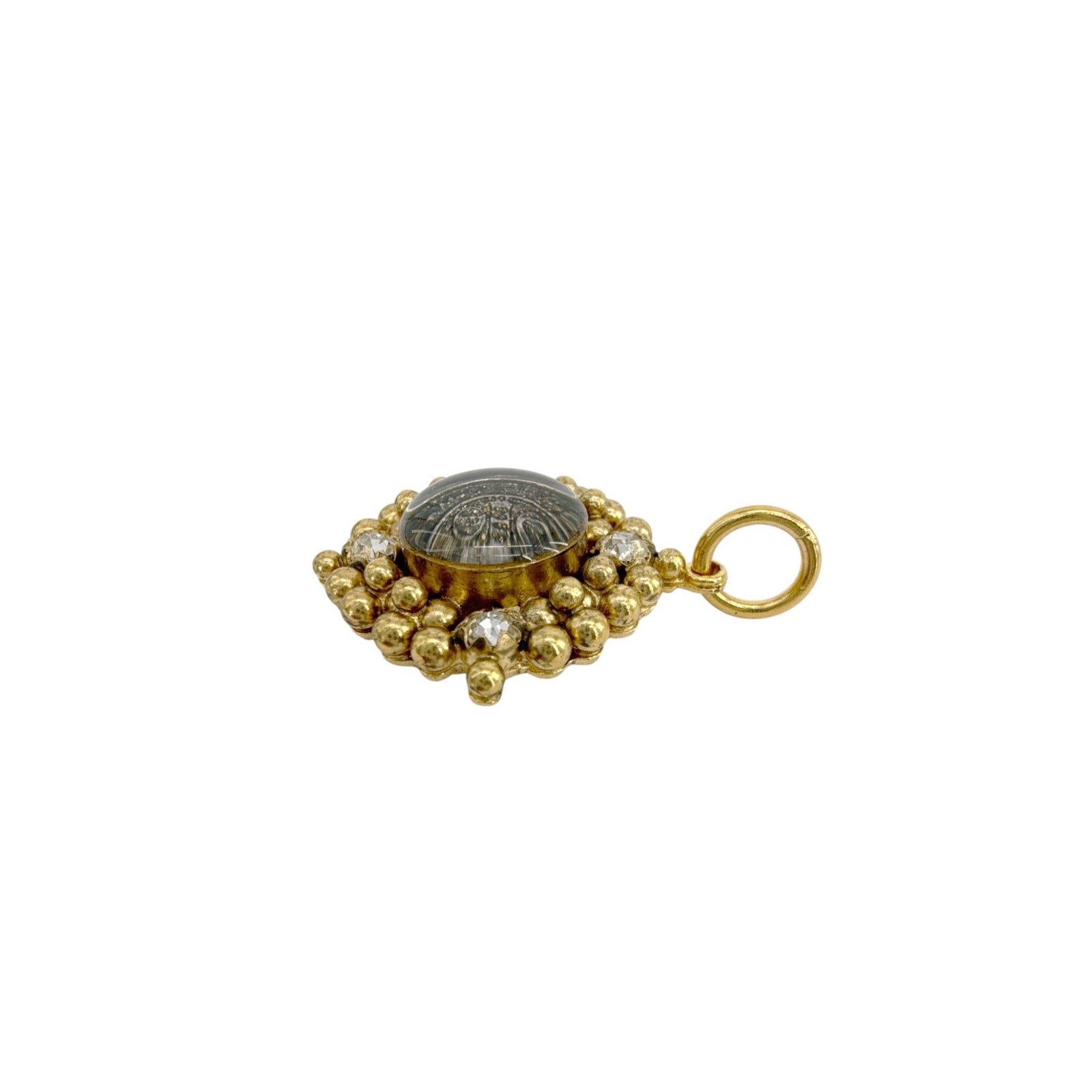VIRGINS SAINTS & ANGELS VSA Petite Cloister San Benito Charm in Gold