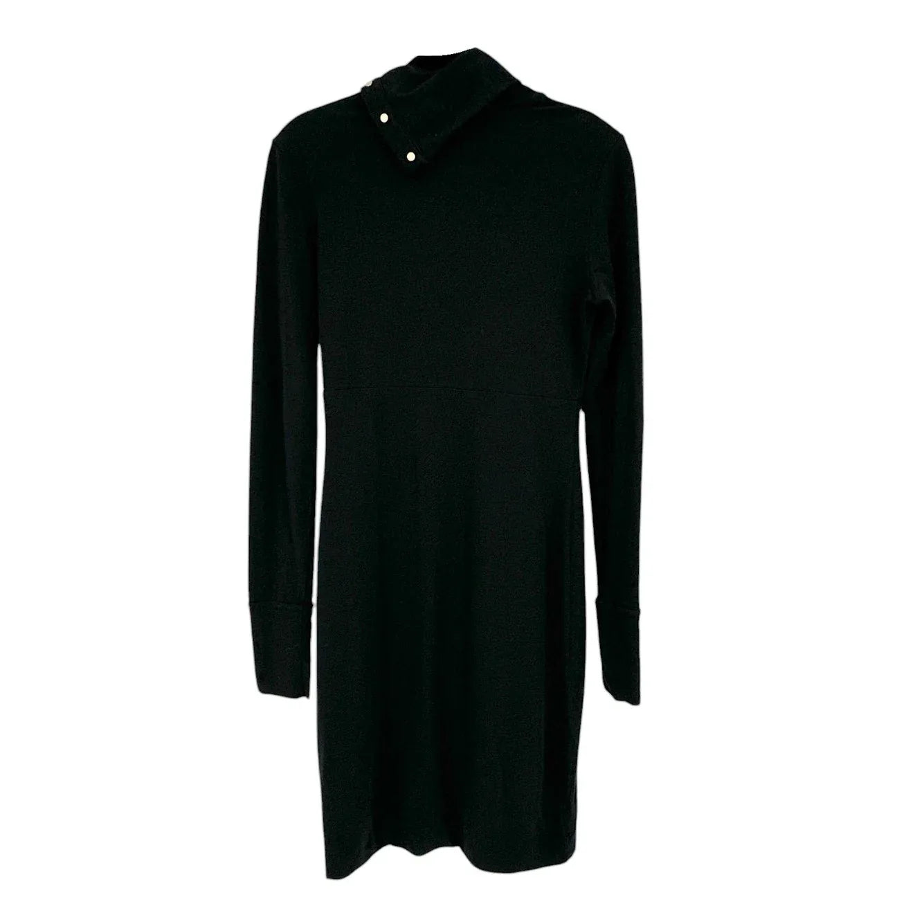 DIANE Von FURSTENBERG DVF Turtle Cotton Knit Sheath Dress S - flyKAMP