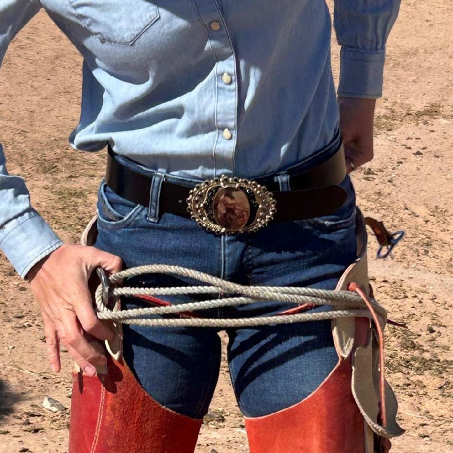 VIRGINS SAINTS & ANGELS VSA Belt Strap 1.5 in Black XS