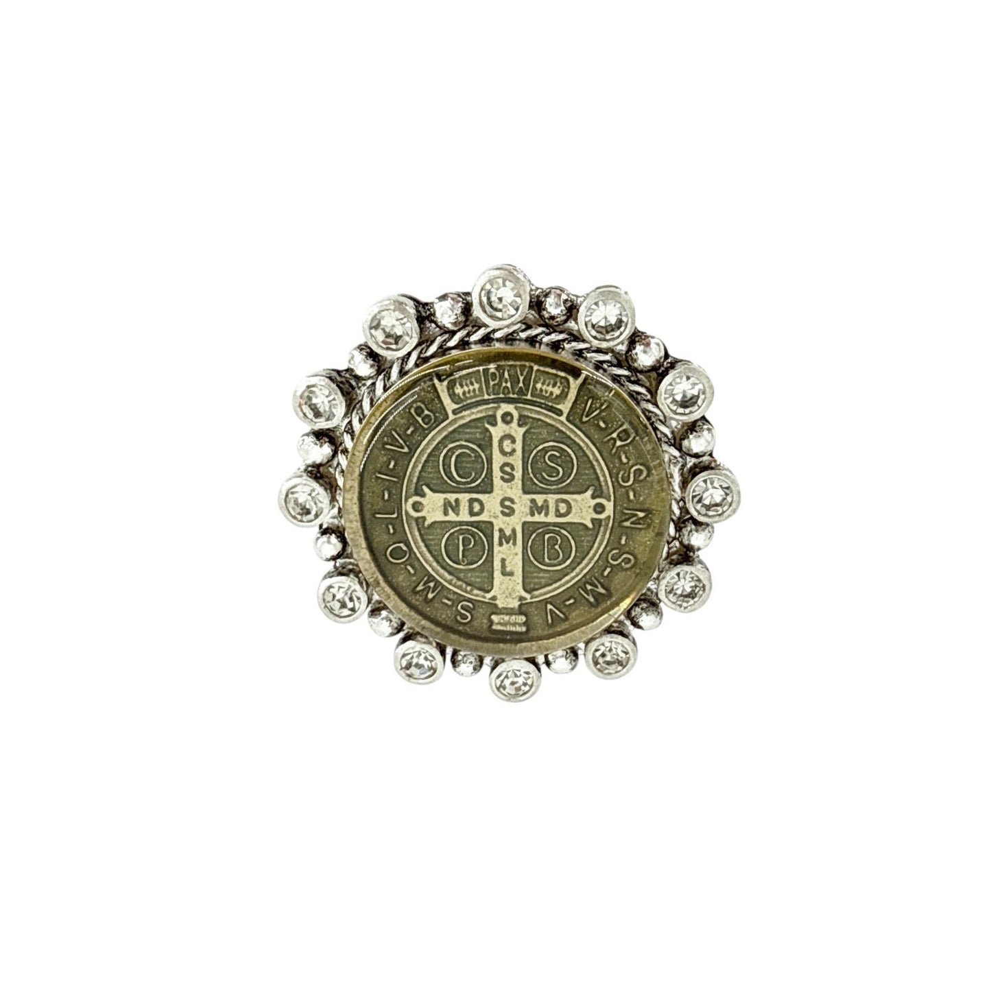 VIRGINS SAINTS & ANGELS VSA Vintage San Benito Ring Sterling Silver 6