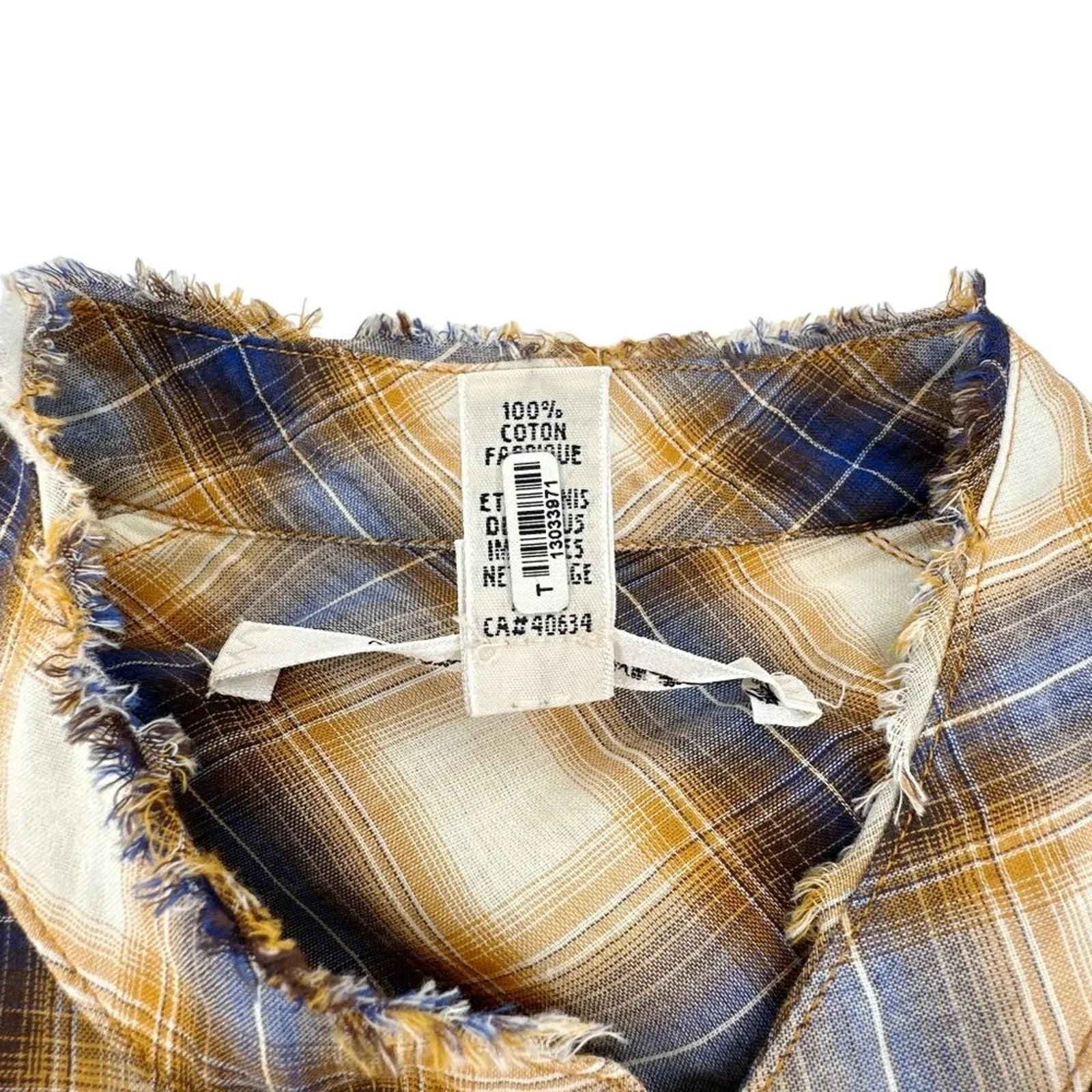 MARC JACOBS Ruffle Detail Plaid Blouse 2 - flyKAMP