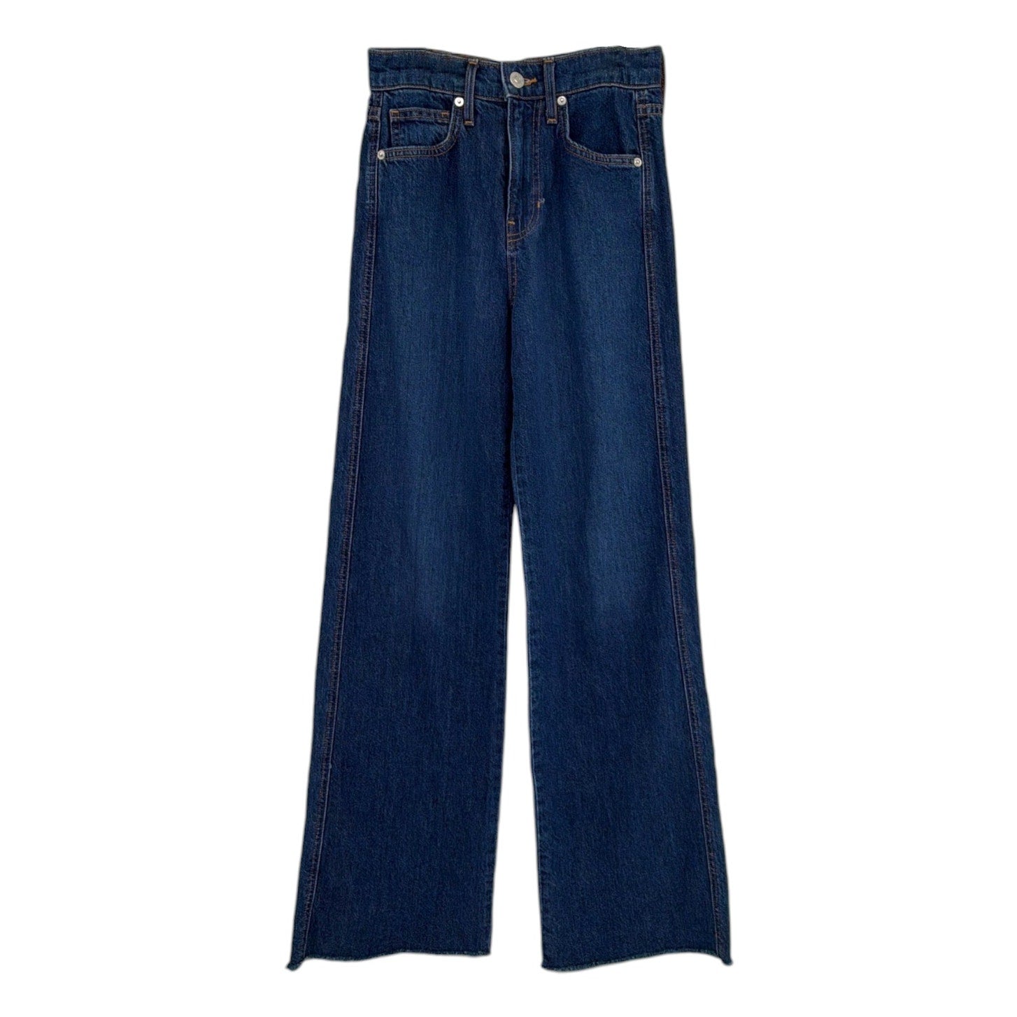 VERONICA BEARD Taylor Relaxed Wide Leg High Rise in Bright Blue 24 Veronica Beard