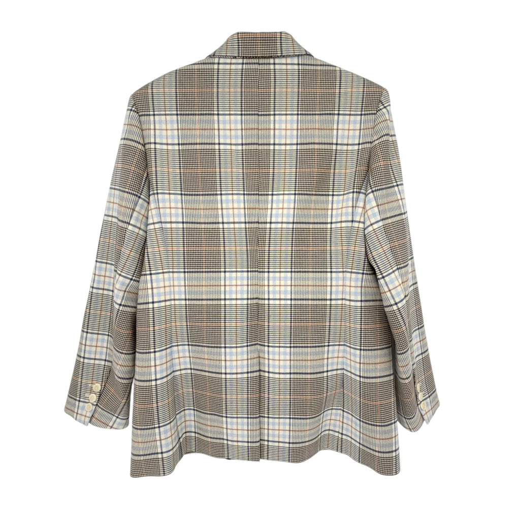 MAJE Vika Plaid Button Blazer FR|EU 42|XL - flyKAMP