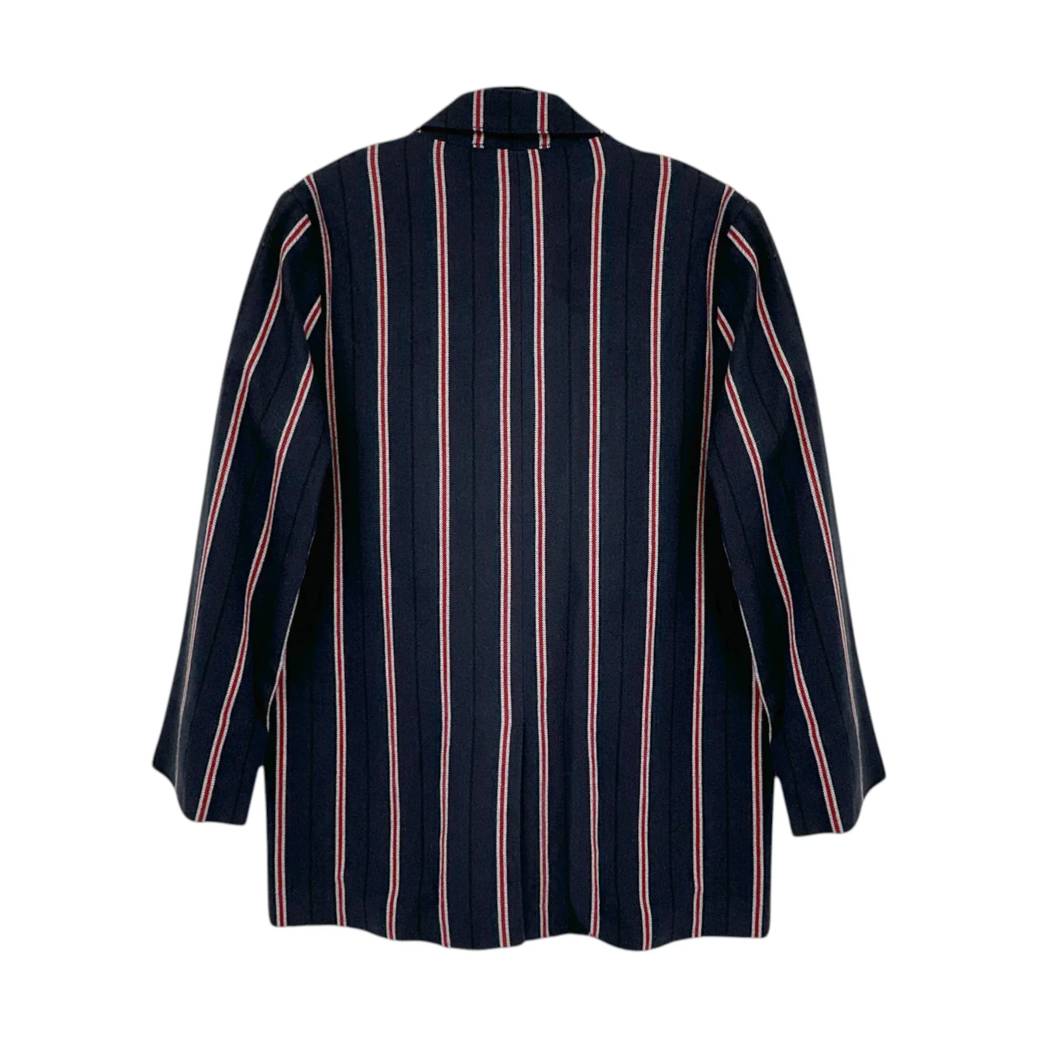 The GREAT. The Academy Blazer in Oxford Stripe 1|S - flyKAMP
