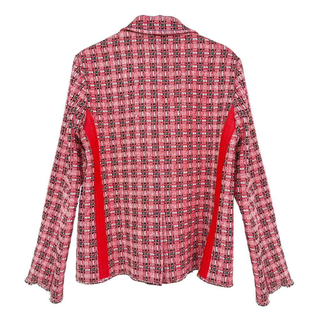 MARNI Plaid Jacket in Red IT38 - flyKAMP