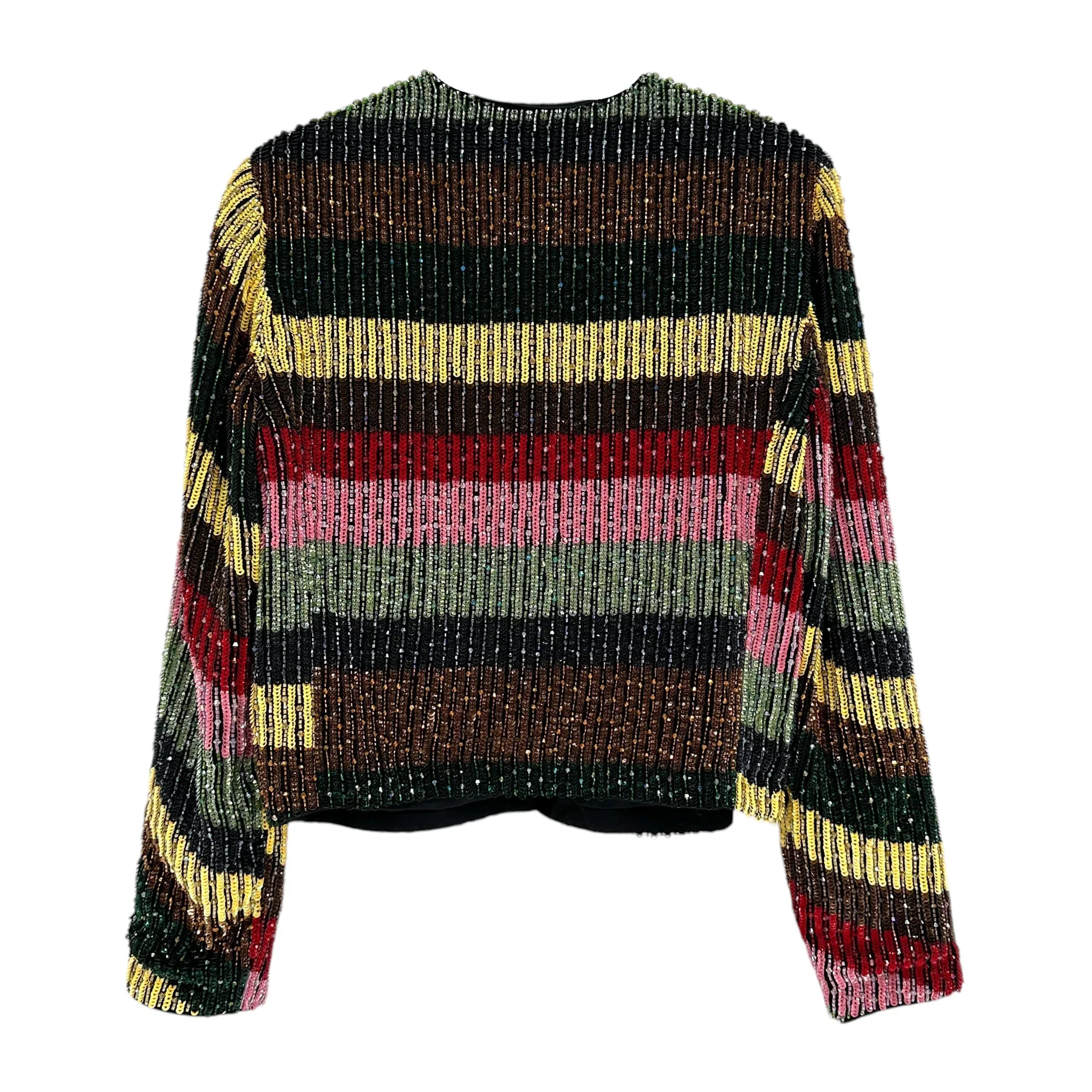 ALICE+OLIVIA Kidman Beaded Jacket S - flyKAMP