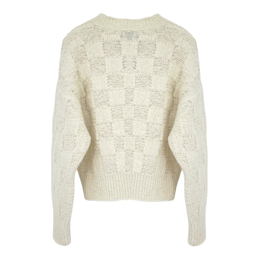 ANINE BING Bennett Sweater in Ivory XS - flyKAMP