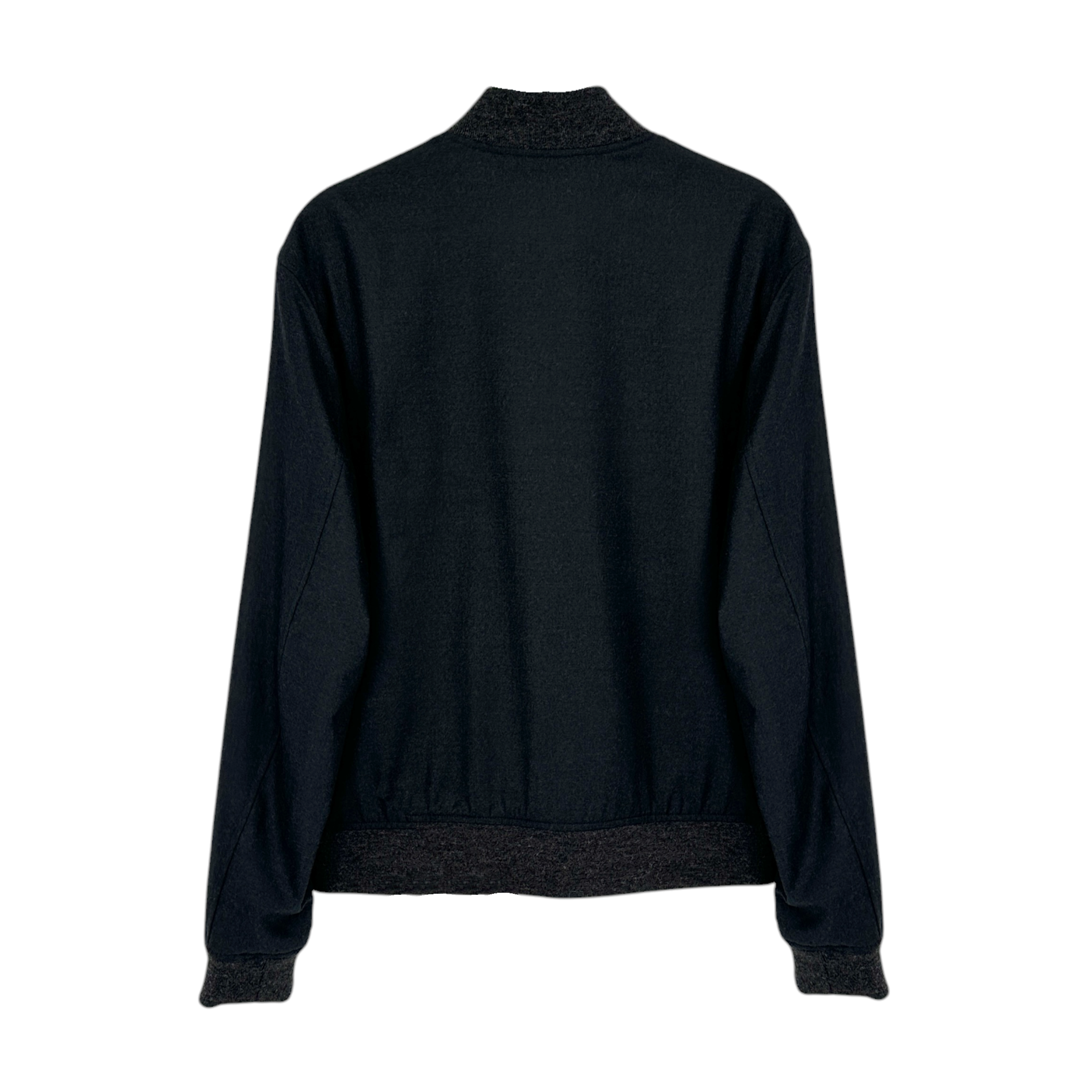 THEORY Wool Varsity Bomber Jacket S