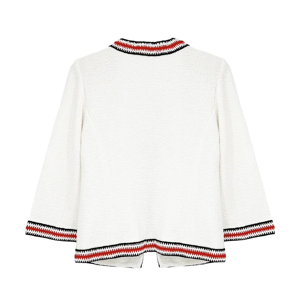 ST. JOHN Clair Striped Jacket 4|S - flyKAMP