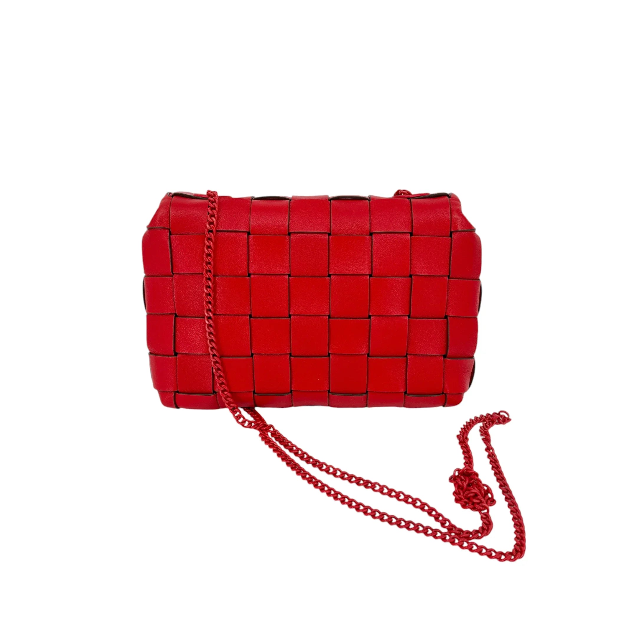 TORY BURCH Kira Heart Woven Mini Bag - flyKAMP