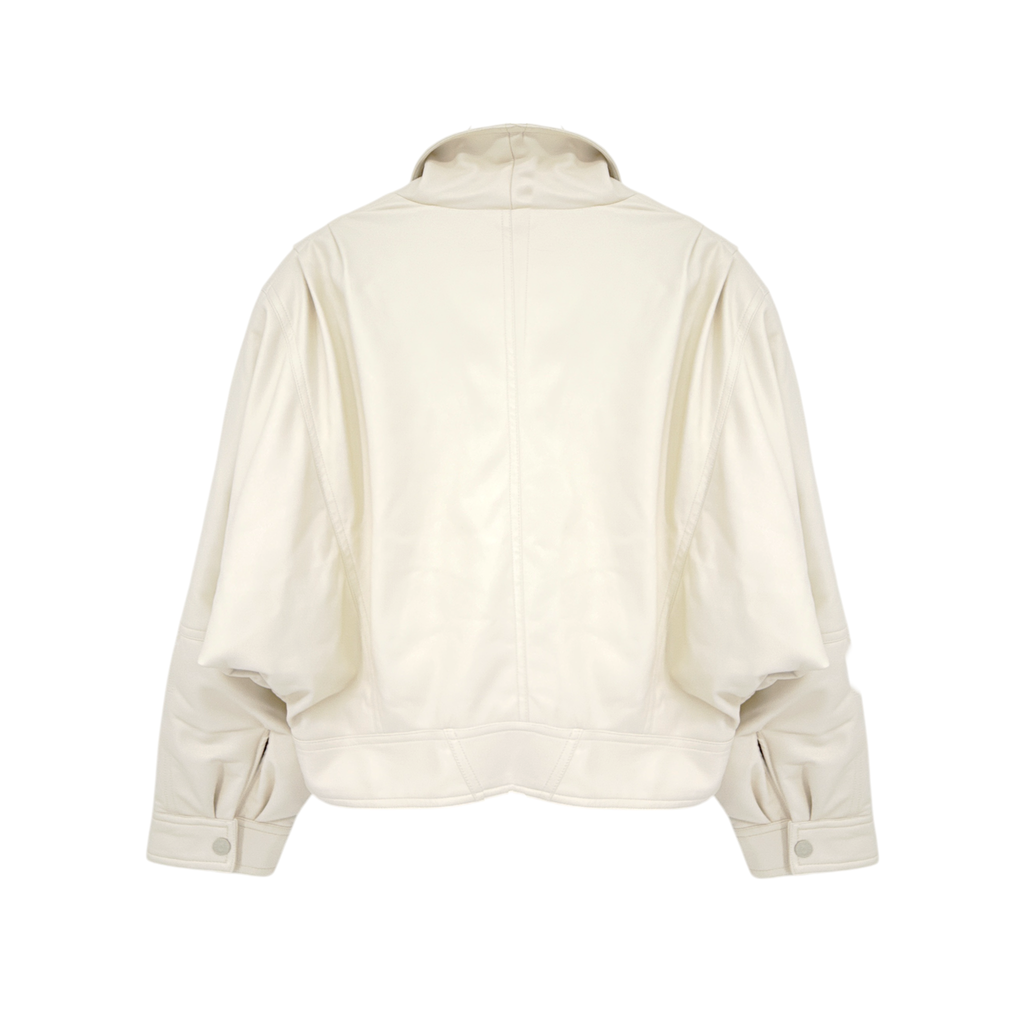 MOTHER The Big Time Jacket in Egret Drunk in Love M Mother