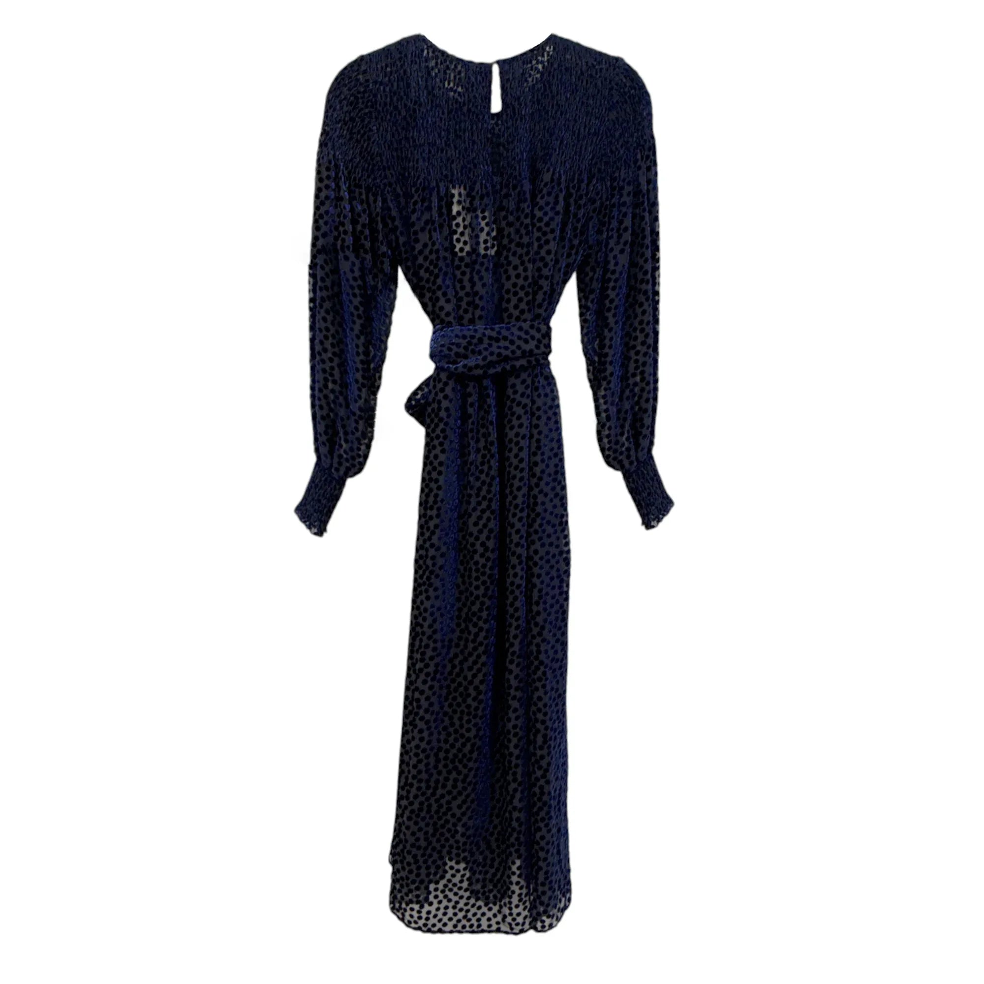 THE GREAT. Merry Dress in Navy 0|XS - flyKAMP