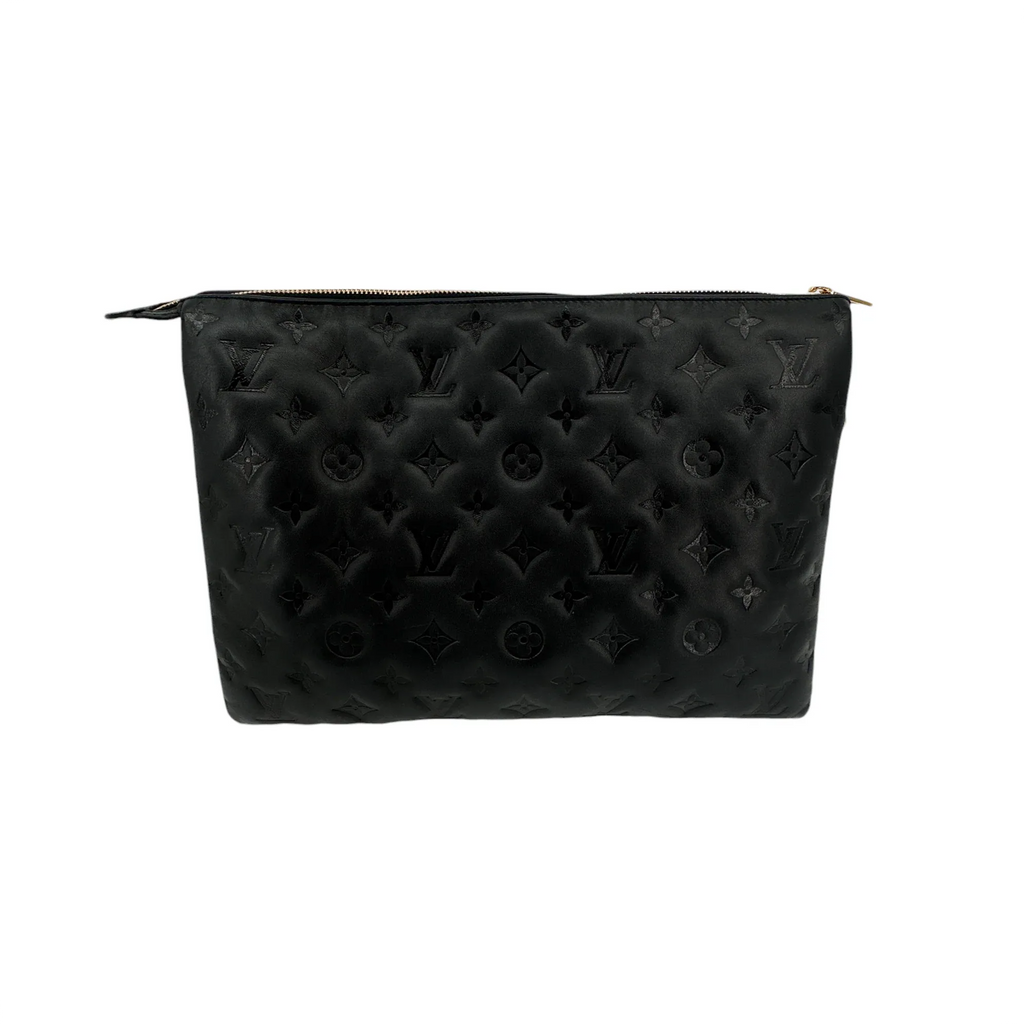 LOUIS VUITTON Lambskin Embossed Monogram Coussin MM - flyKAMP