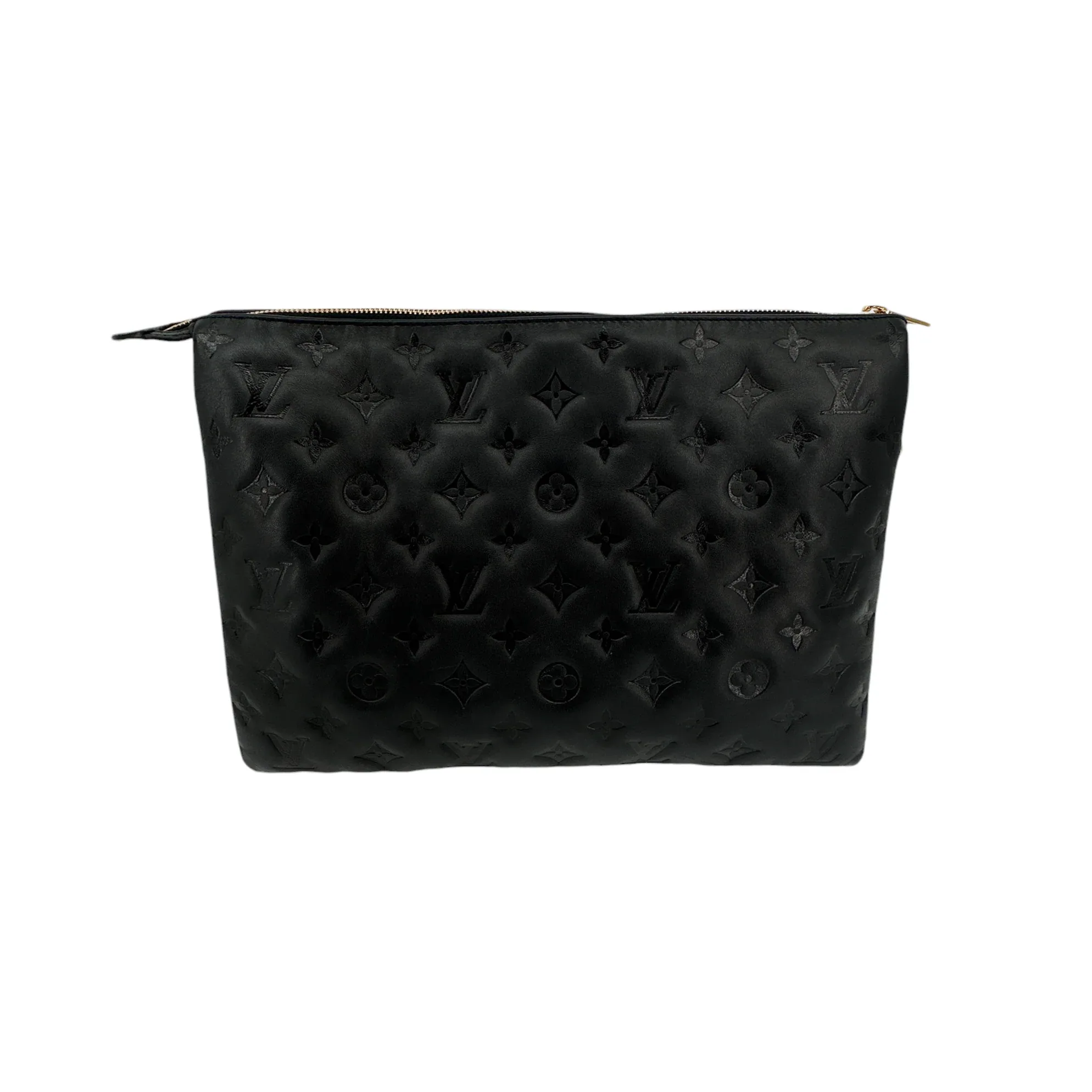 LOUIS VUITTON Lambskin Embossed Monogram Coussin MM - flyKAMP