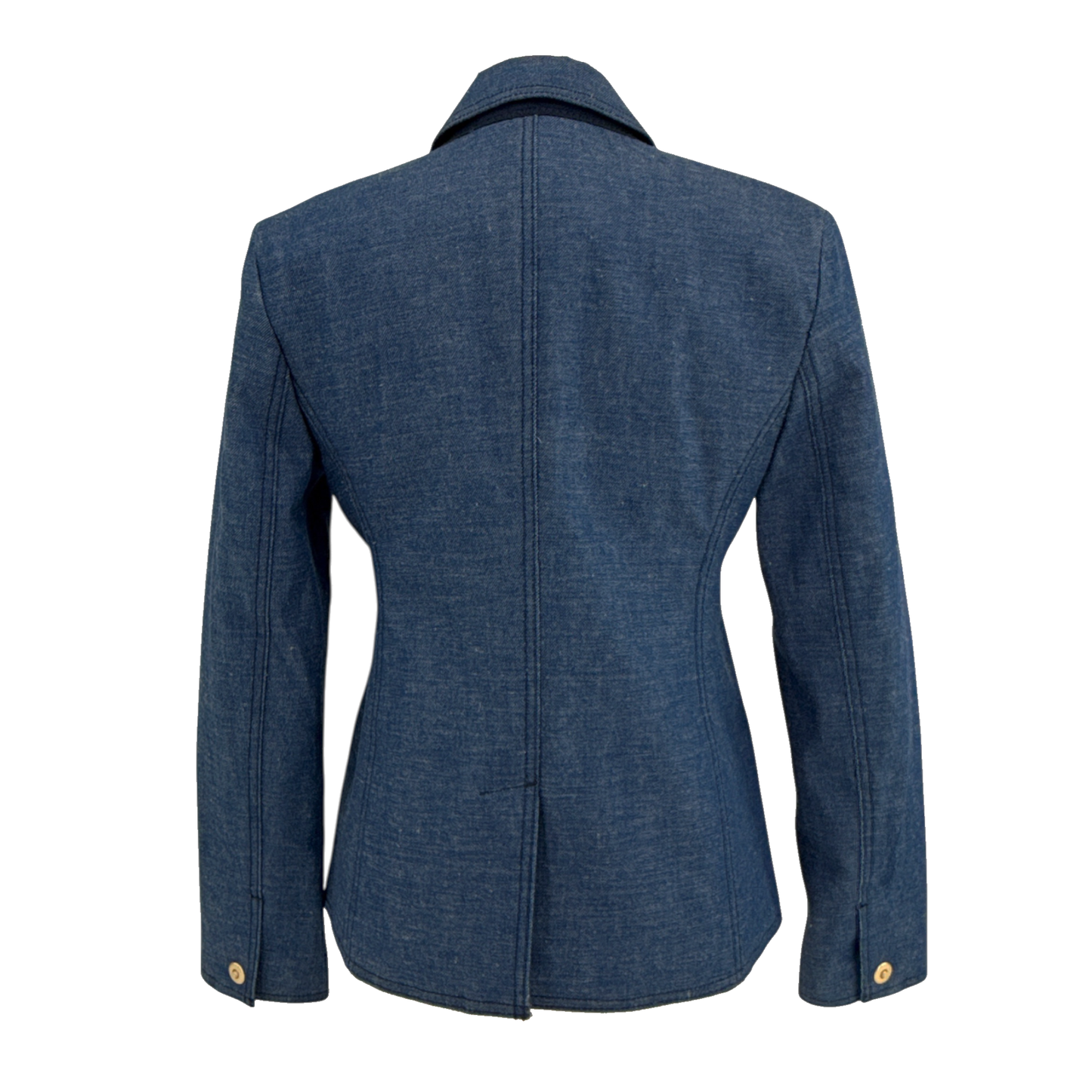 TORY BURCH Raw Denim Blazer in Unwashed Rinse 4|S