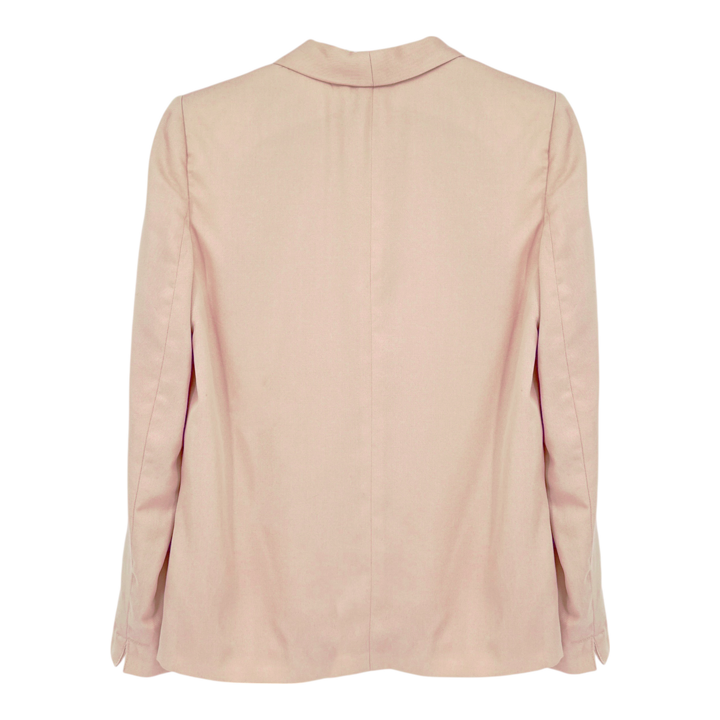 ALICE + OLIVIA Tori Shawl Lapel Blazer in Pale Blush XS