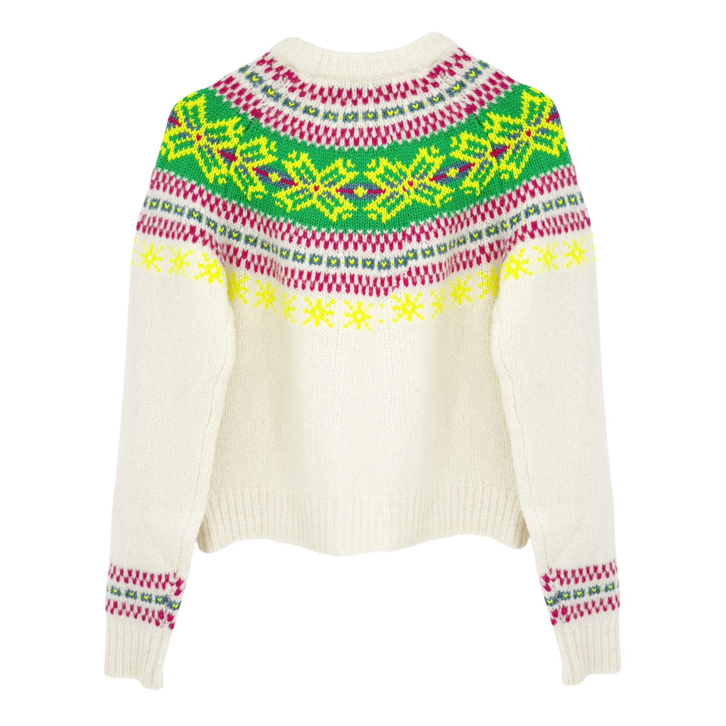 LINGUA FRANCA Nora Snowflake Crewneck S