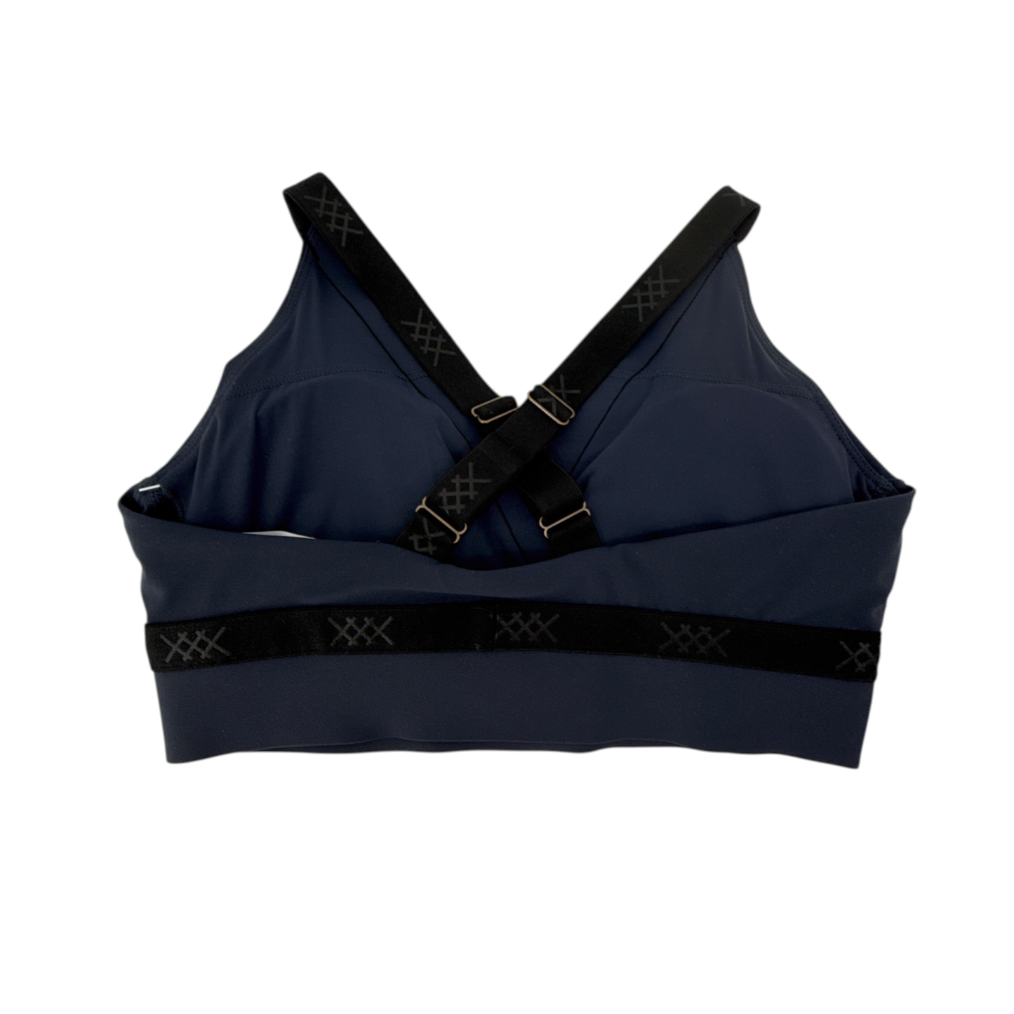 RHONE Banded Hi-Form Bra in Navy XS