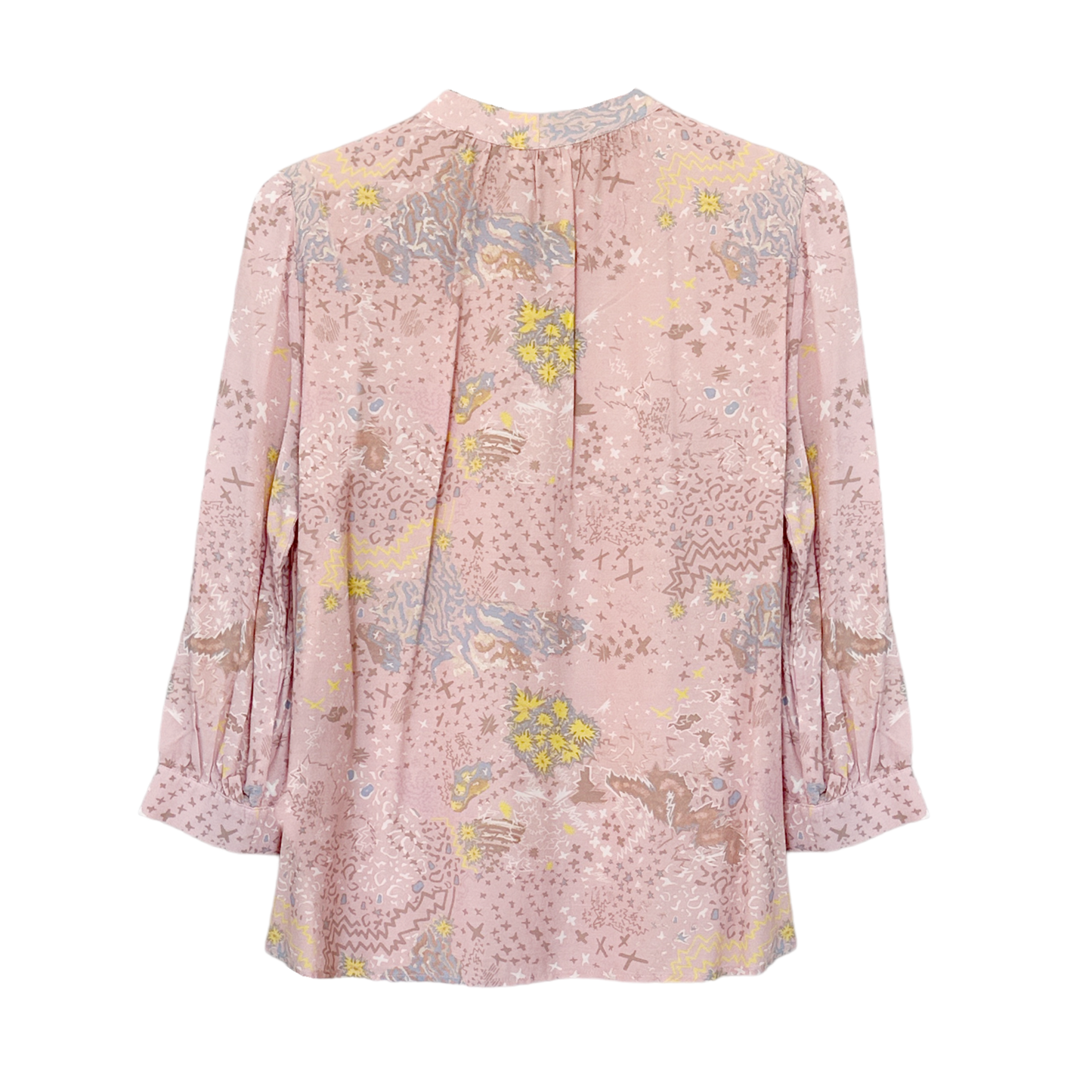 ZADIG & VOLTAIRE Tygg Print Glam Rock Shirt XS