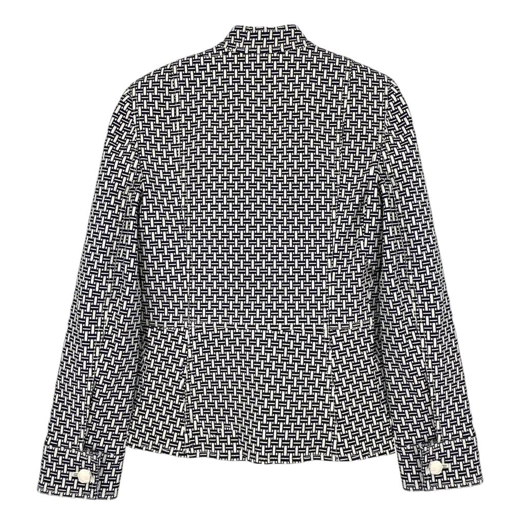 TORY BURCH Cameron Jacket in Navy & Ivory 4|S - flyKAMP