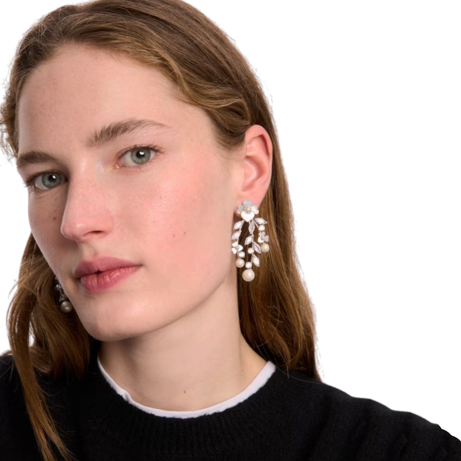 KATE SPADE New York Precious Pansy Chandelier Earrings Kate Spade New York