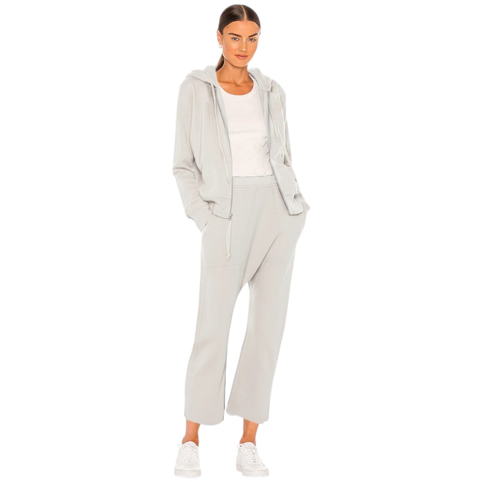 NILI LOTAN SF Sweatpant in Chalk XS Nili Lotan