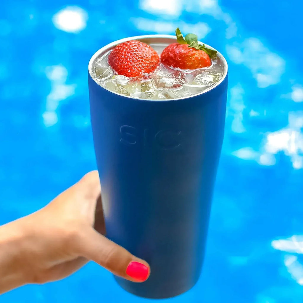 SIC Seriously Ice Cold 30 oz Tumbler in Matte Deep Blue - flyKAMP