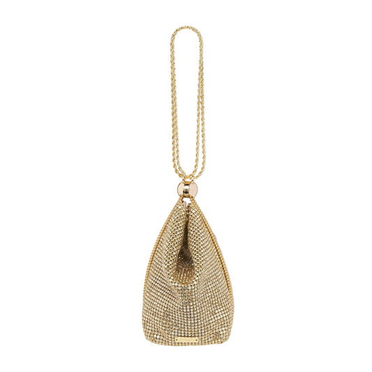 CULT GAIA Rue Wristlet Bag in Sand Dollar