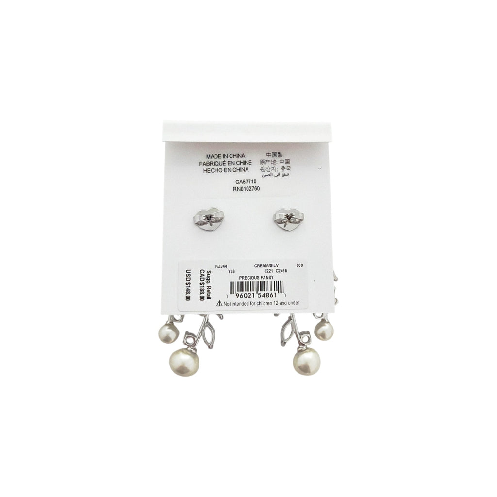 KATE SPADE New York Precious Pansy Chandelier Earrings Kate Spade New York