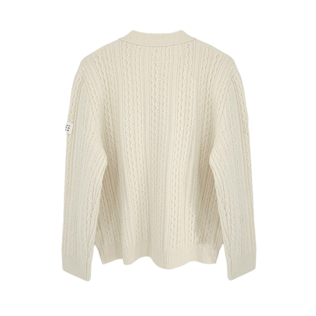 MM6 Maison Margiela Cable Knit Cardigan S MM6 Maison Martin Margiela