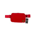 C.C Fanny Pack Belt Bag in Red - flyKAMP