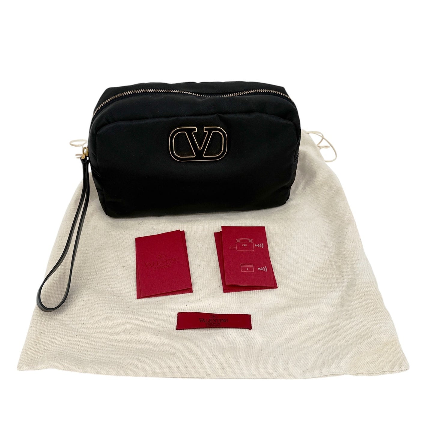 VALENTINO GARAVANI Nylon VLogo Vanity Bag