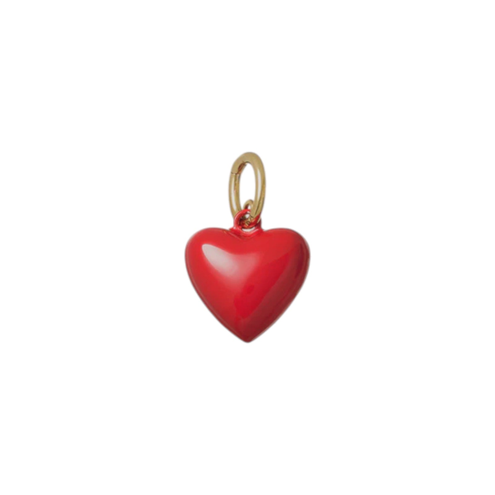 ROXANNE ASSOULIN The Mini Puffy Heart Charm in Red Roxanne Assoulin