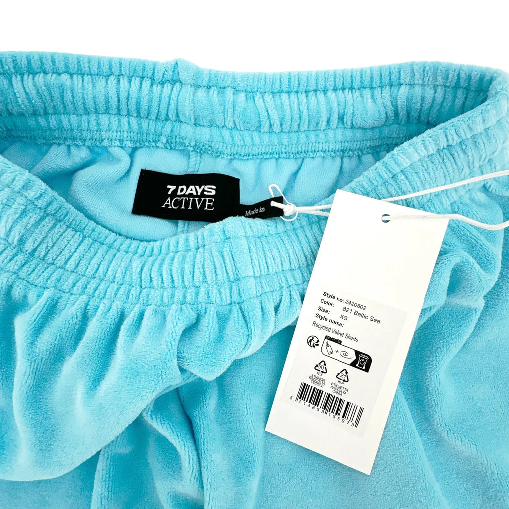 7 DAYS ACTIVE Recycled Velvet Shorts XS - flyKAMP