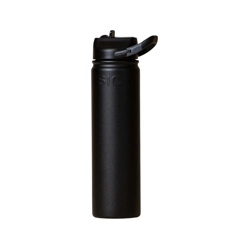 SIC Seriously Ice Cold 27 oz Sport Bottle in Matte Tuff Black - flyKAMP