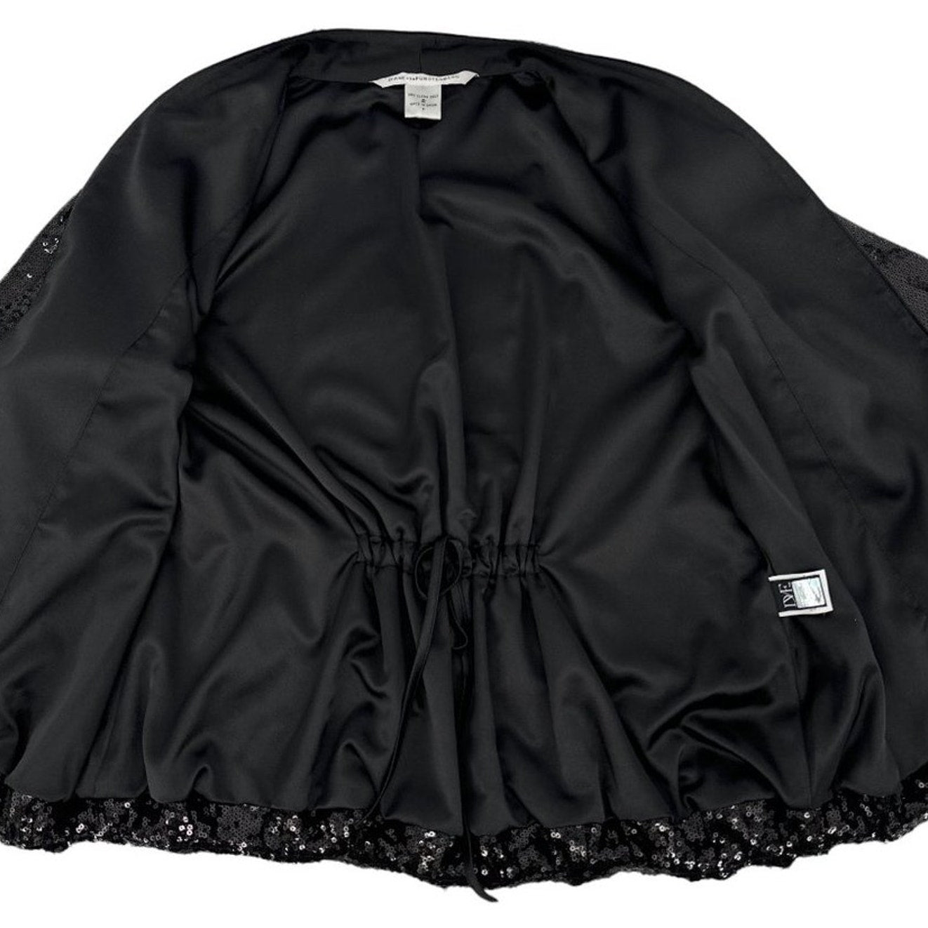DIANE Von FURSTENBERG DVF Tonda Sequin Jacket 4|S