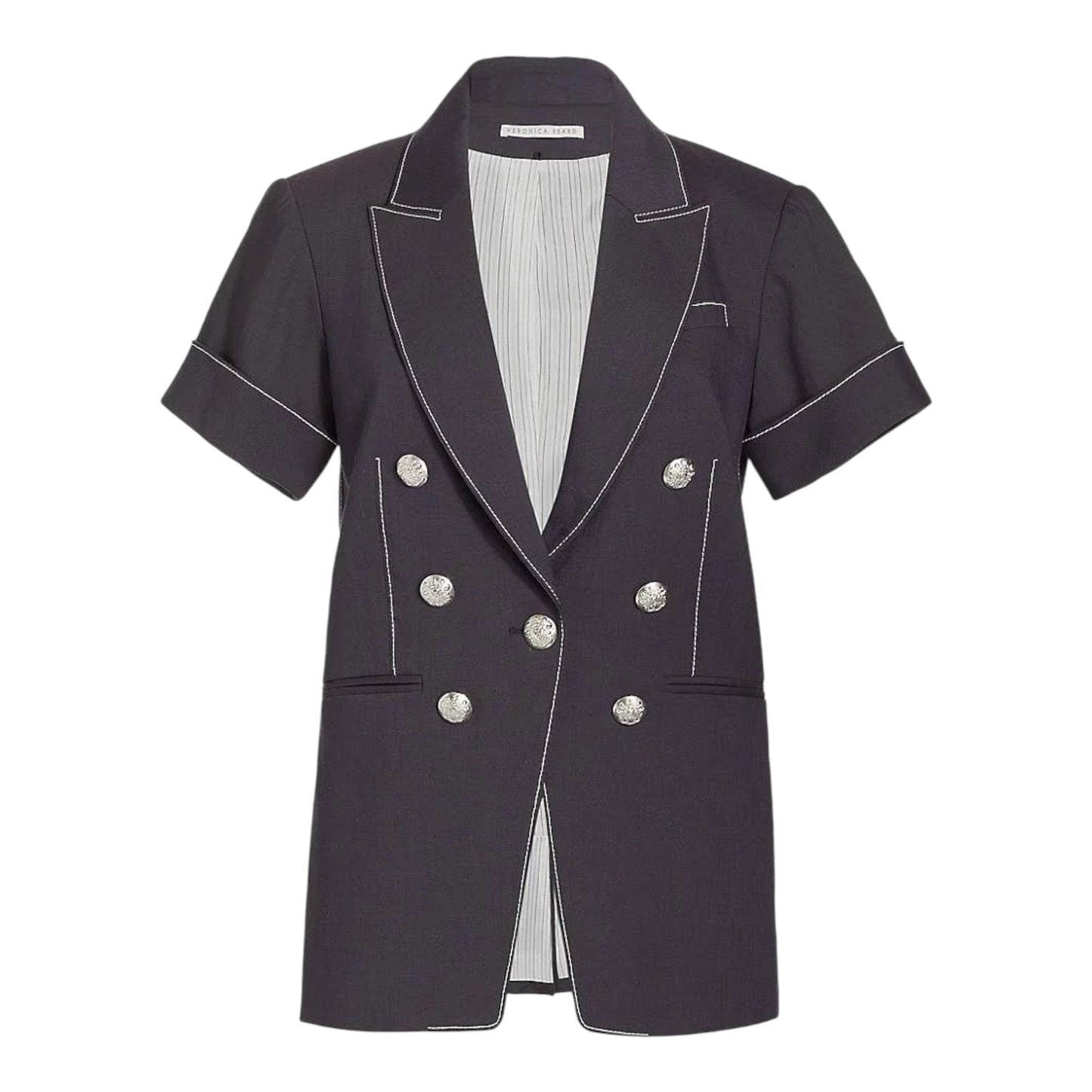 VERONICA BEARD Hastings Dickey Jacket in Navy 6|S