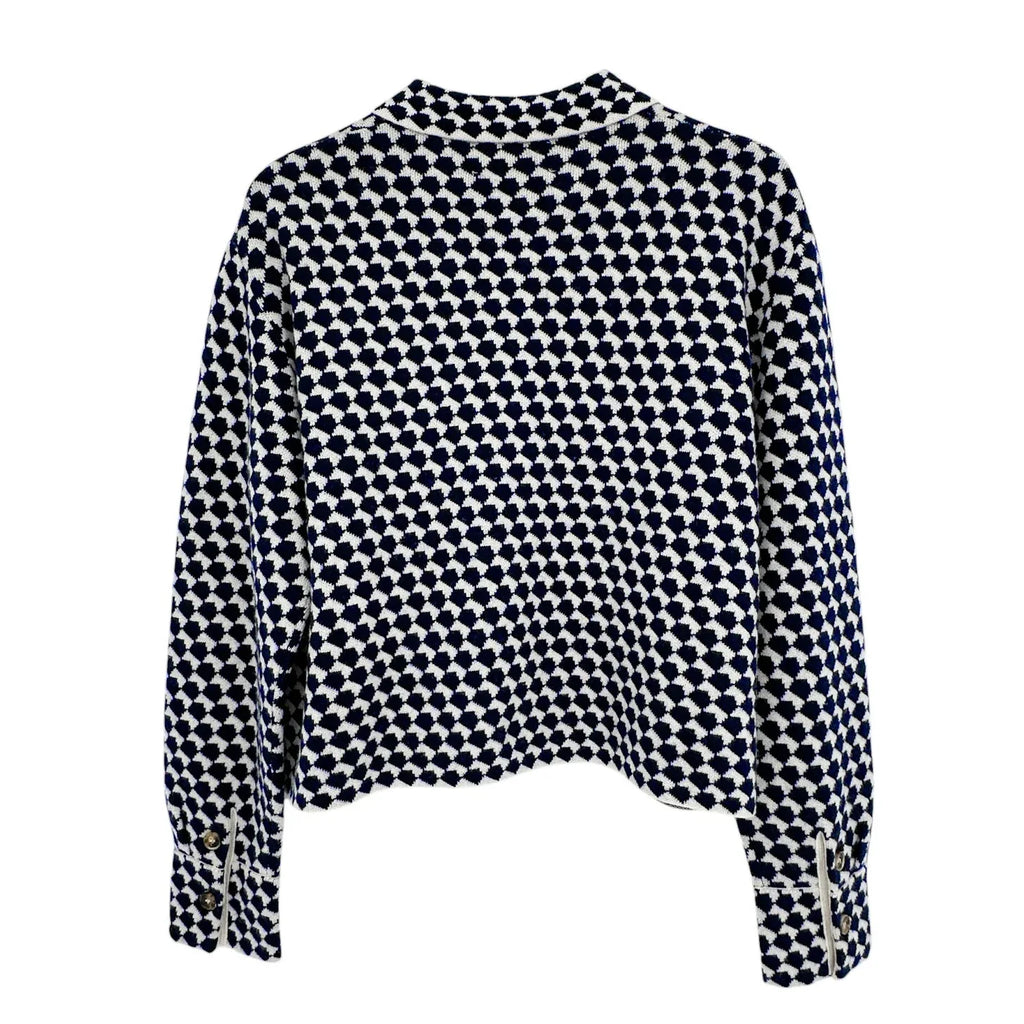 LA LIGNE Patterned Cropped Jane Jacket S - flyKAMP