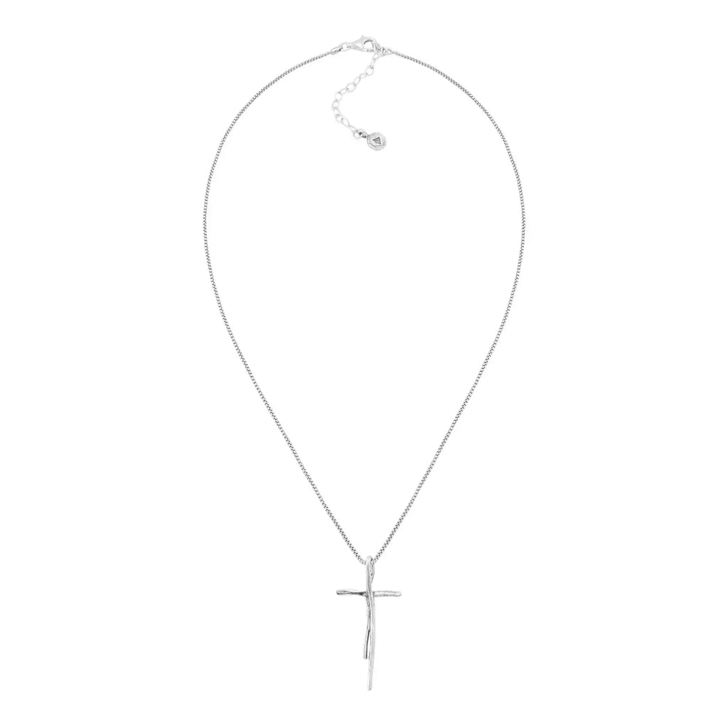 SILPADA Organic Cross Pendant Necklace - flyKAMP