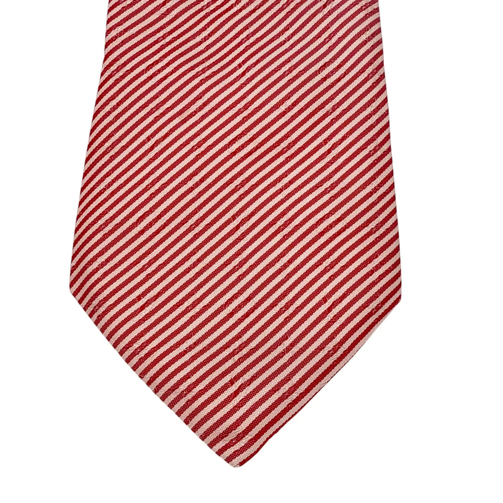 LOUIS VUITTON Monogram Diagonal Tie in Red - flyKAMP