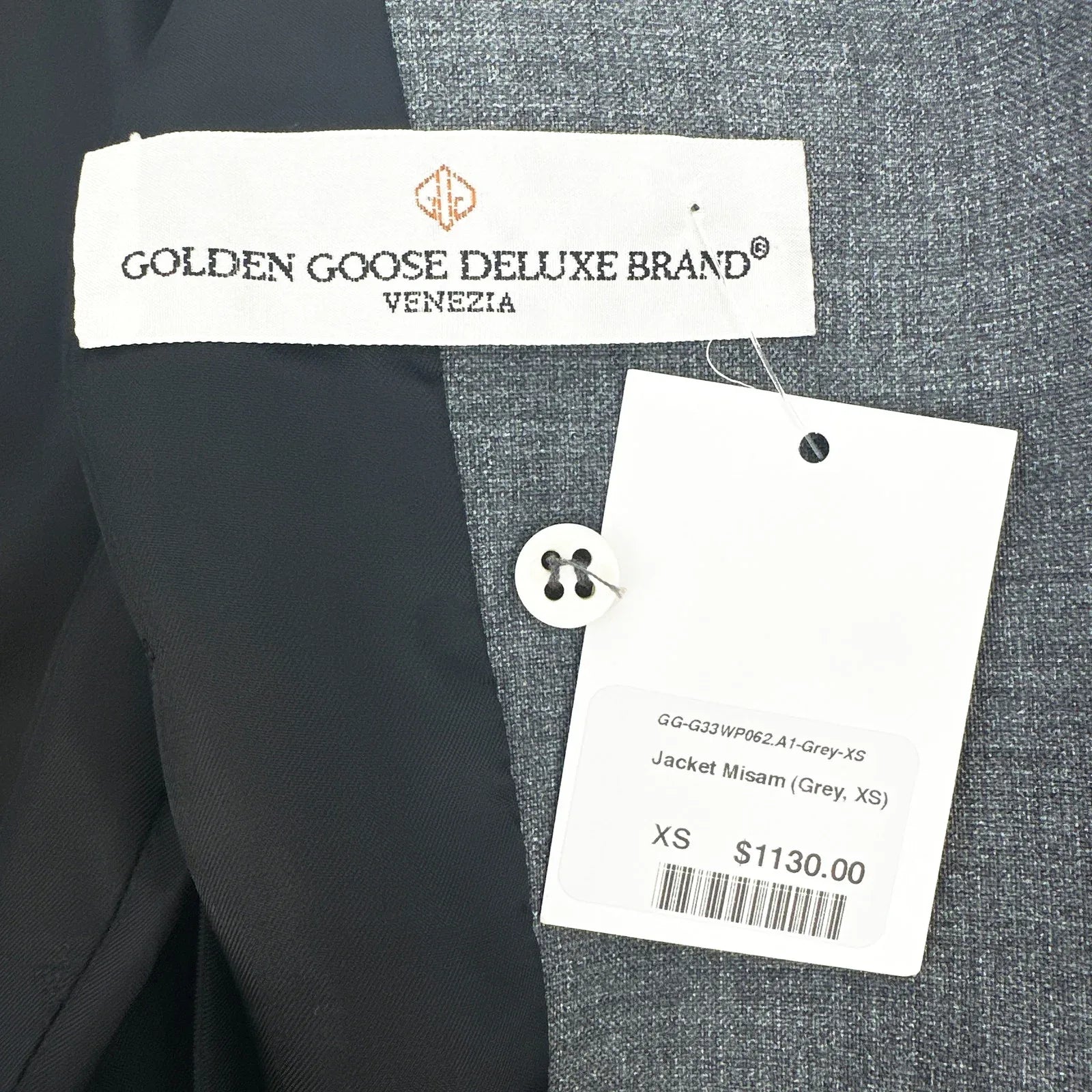 GOLDEN GOOSE Misam Double Breasted Blazer Jacket XS - flyKAMP