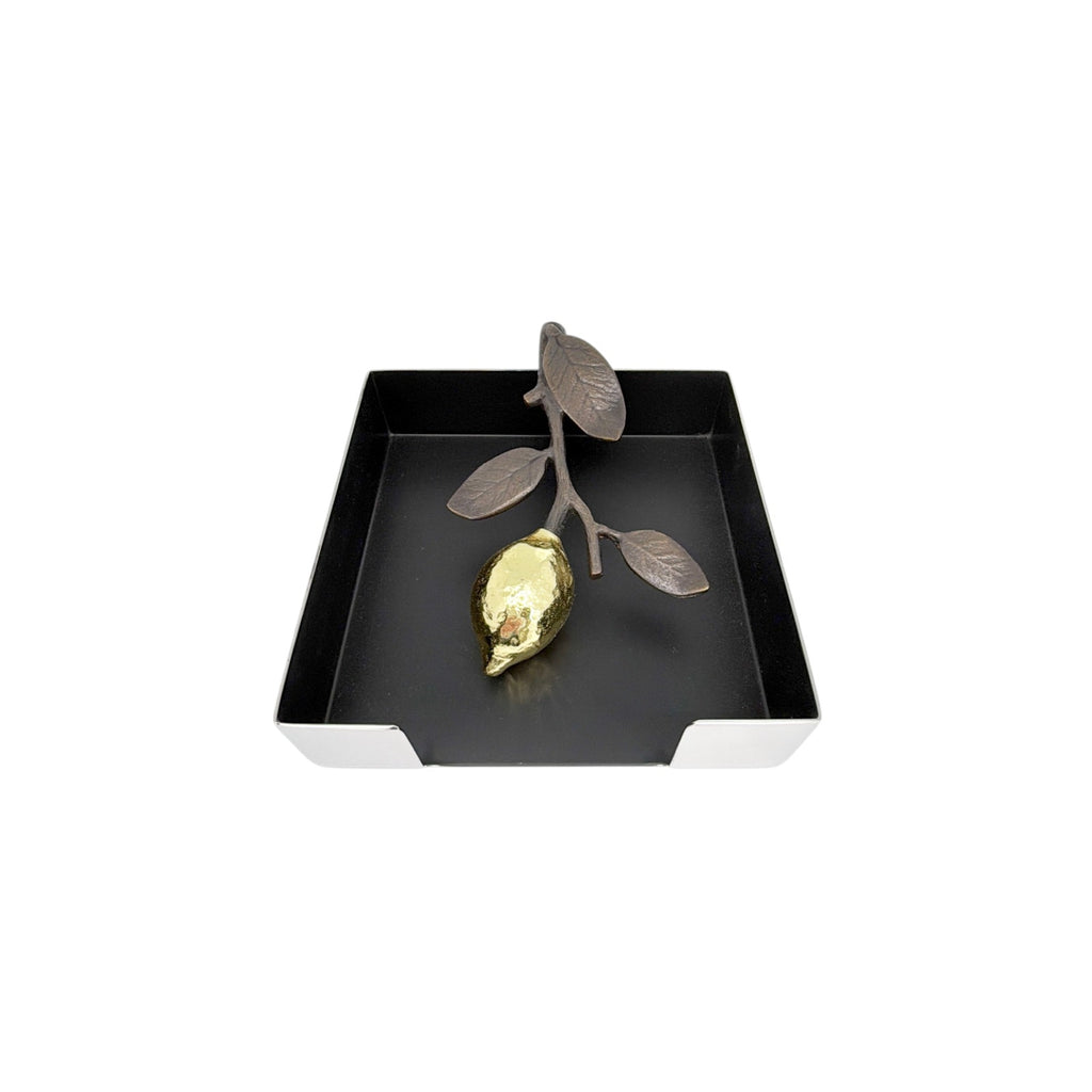 MICHAEL ARAM Lemonwood Cocktail Napkin Holder Michael Aram