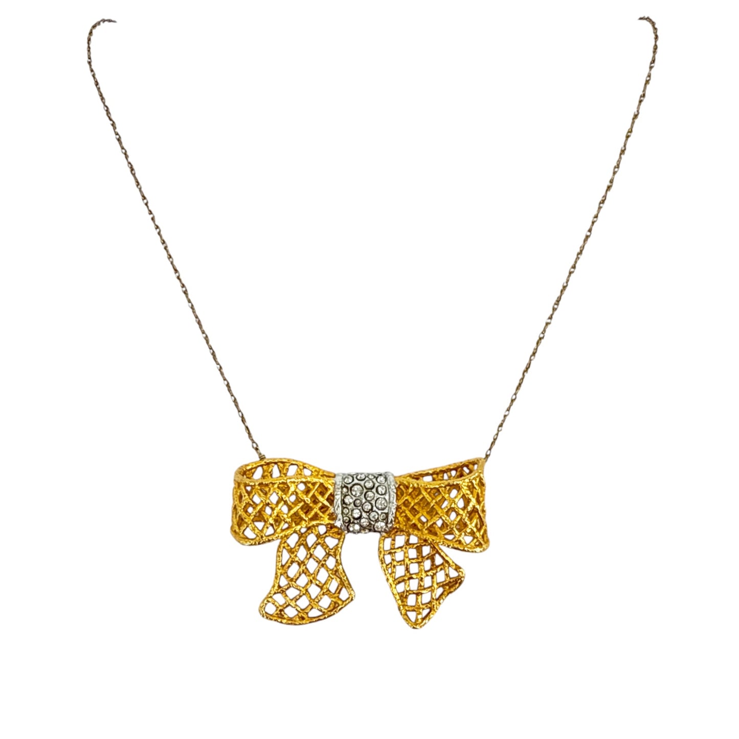 ALEXIS BITTAR Archive Elements Pavé Bow Necklace