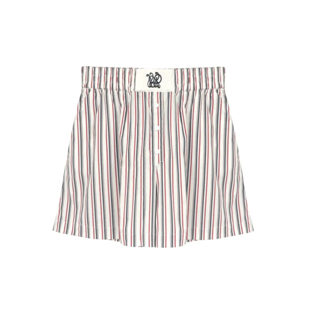 BAUM UND PFERDGARTEN Natie Shorts Haute Red Stripe FR34|US2|XS - flyKAMP