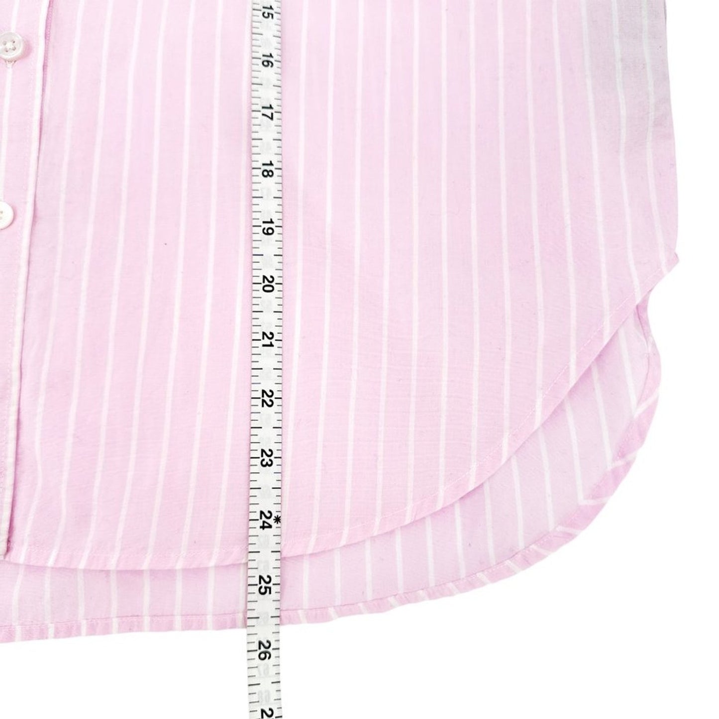 ZADIG & VOLTAIRE Tamara Pop Raye Striped Shirt XS