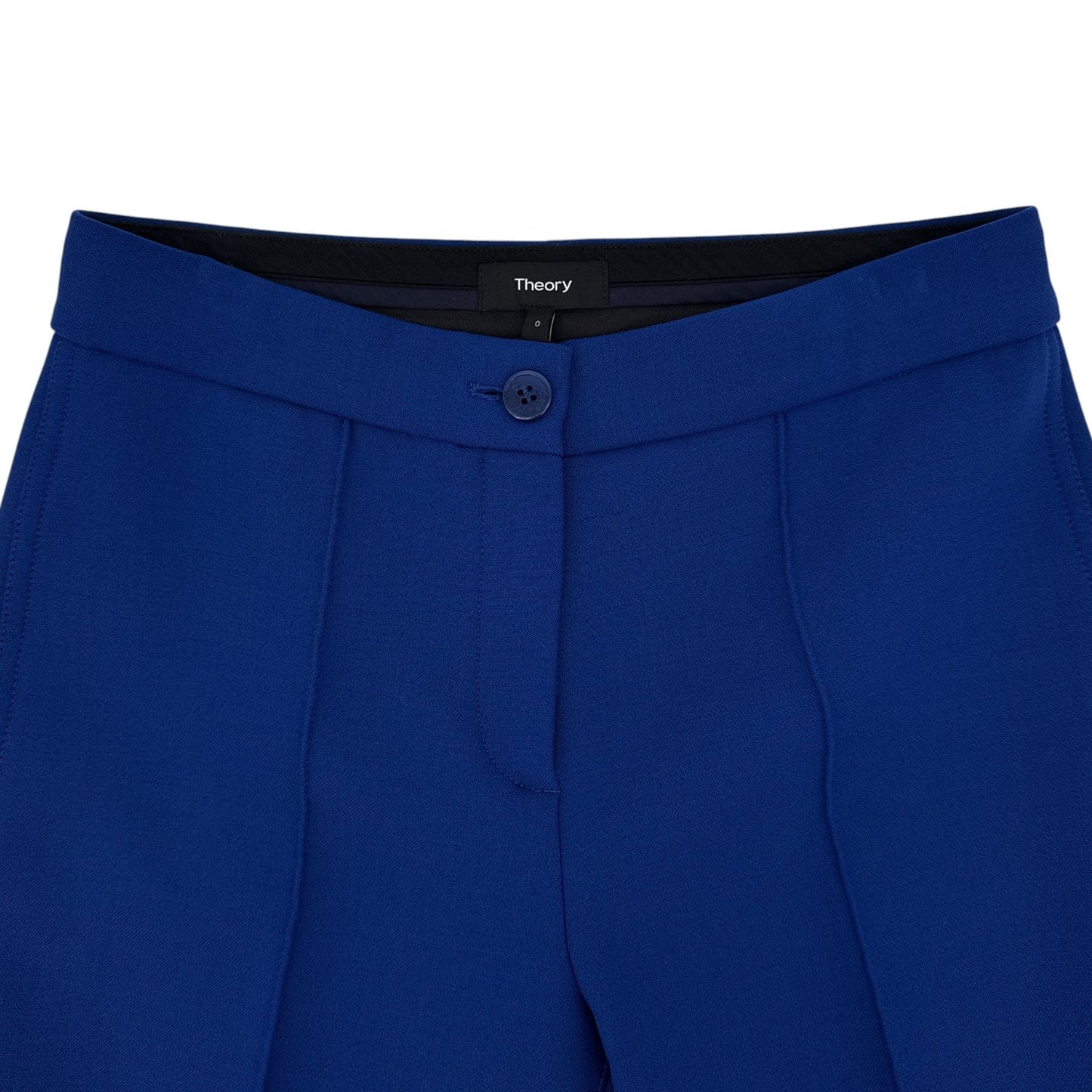 THEORY Cardinal Trouser in Cosmic Blue Size 0