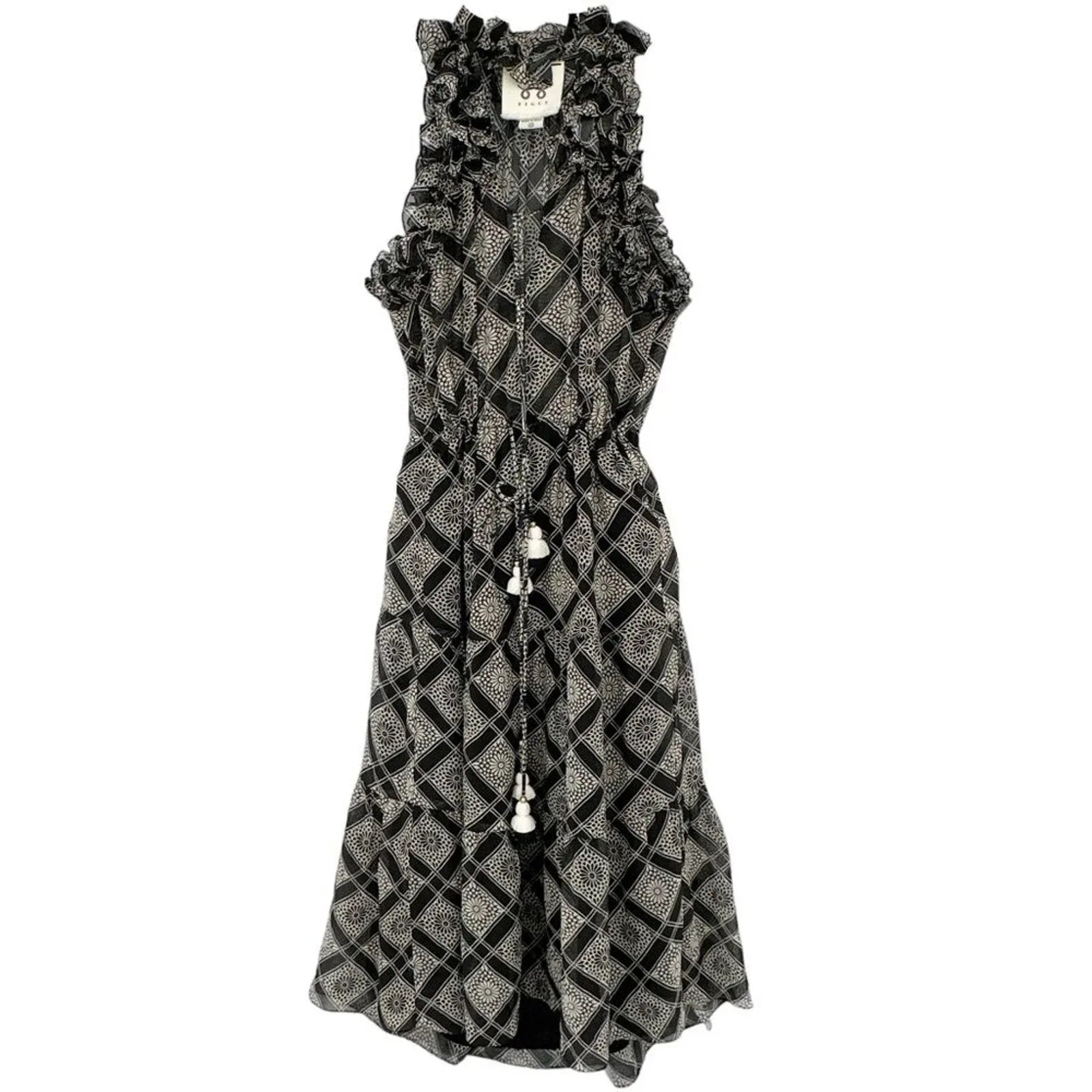 FIGUE Gabriella Silk Dress XS - flyKAMP