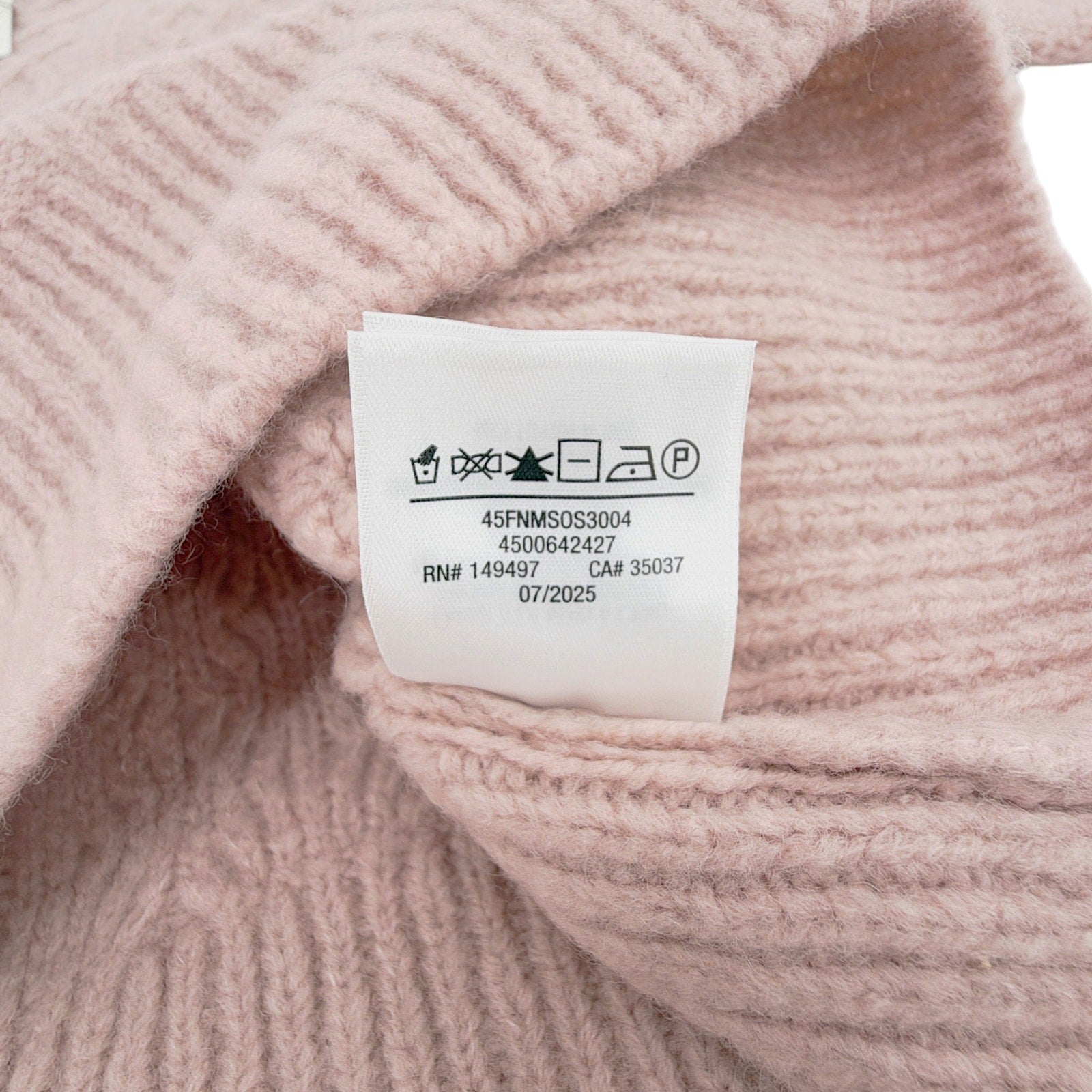 FAVORITE DAUGHTER The Oversized Cable Sweater in Whimsical Rose S Favorite Daughter