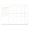 SMITTEN on PAPER Open Dated Desk Calendar in White - flyKAMP