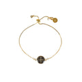 MY SAINT MY HERO Jubilee Benedictine Bracelet in Black & Gold - flyKAMP